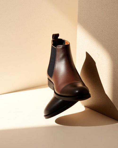 Brunello Cucinelli Chelsea Boot in dark brown